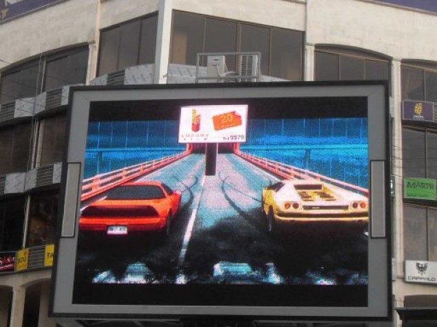 旋转广告屏，华楠骏业定做