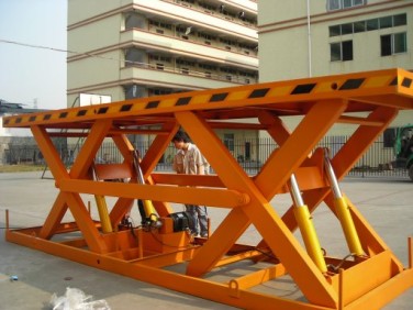 双排单层剪叉升降台