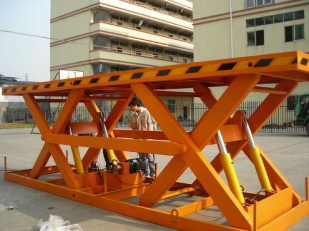 双排单层剪叉升降台