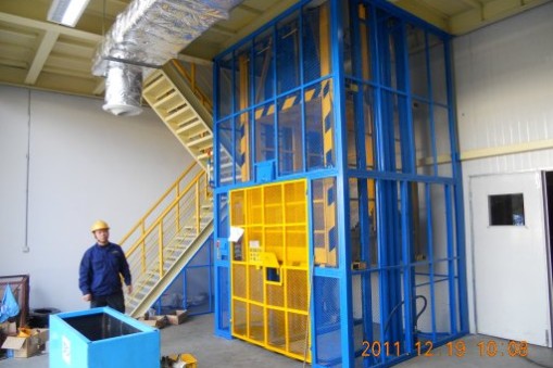 【2015】防爆升降机，防尘升降台，无软牵引直顶式升降机,