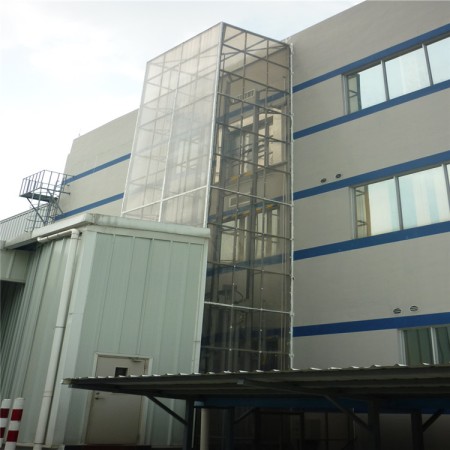 五金制品-室内直顶式升降平台案例