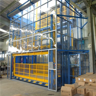 家电企业华楠骏业升降机