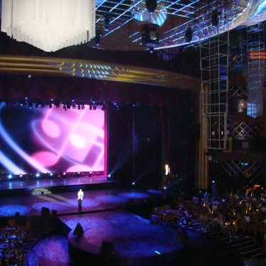 电视台综艺演播厅升降舞台案例