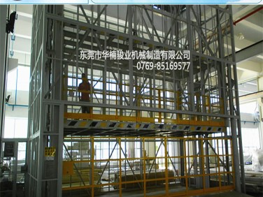 室内直顶式升降机 华楠骏业骏业专利产品 潮州升降机保养