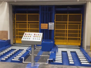 带输送线或链板线直顶式升降台系列