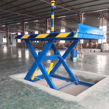 单层剪叉式升降平台安装