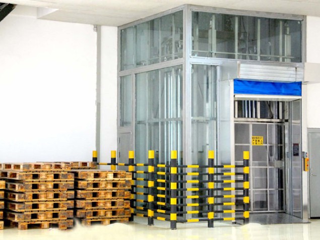 不锈钢直顶式升降机