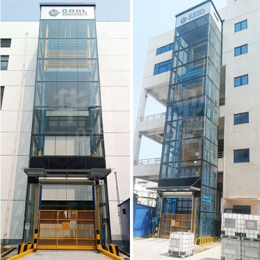 钢化玻璃专用升降机