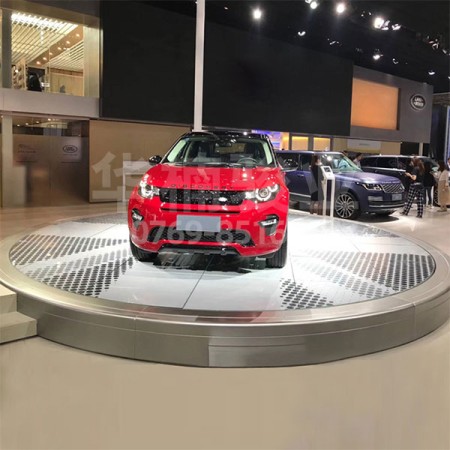 汽车展览旋转升降舞台案例